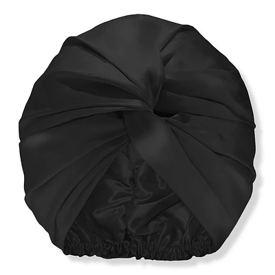 Pure Silk Turban - Black