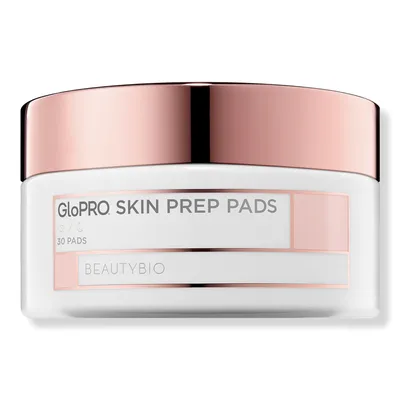 BeautyBio GloPRO Skin Prep Pads Clarifying Skin Cleansing Wipes with Peptides