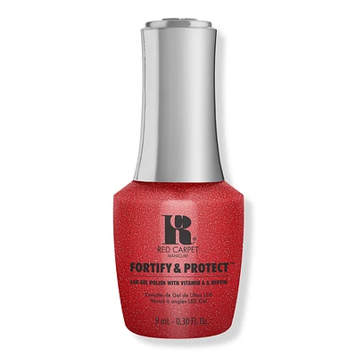 Fortify & Protect LED Gel Nail Polish Collection - Scarlet Superstar