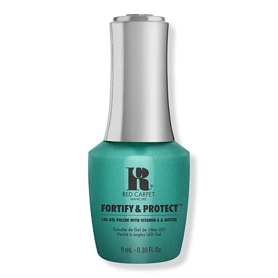 Fortify & Protect LED Gel Nail Polish Collection - Teal We Meet Again