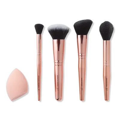 e.l.f. Cosmetics Complexion Essentials Brush & Sponge Set