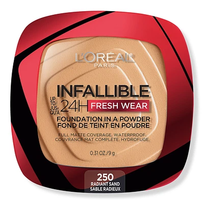 Infallible 24H Fresh Wear Foundation In A Powder - 250 Radiant Sand