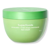 Superfoods Avocado + Kiwi Mega Moisture Hair Mask - 8.0 oz