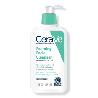 CeraVe Foaming Face Wash for Normal To Oily Skin