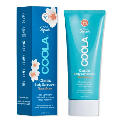 COOLA Peach Blossom Classic Body Sunscreen SPF 70