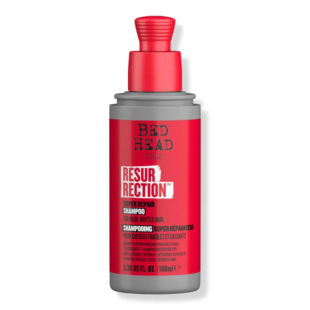 Bed Head Travel Size Resurrection Repair Shampoo For Damaged Hair