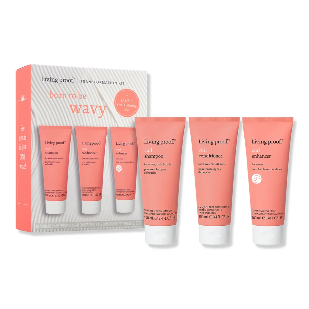 Living Proof Born To Be Wavy Transformation Kit