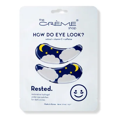 The Creme Shop How Do Eye Look? Rested Hydrogel Under Eye Patches