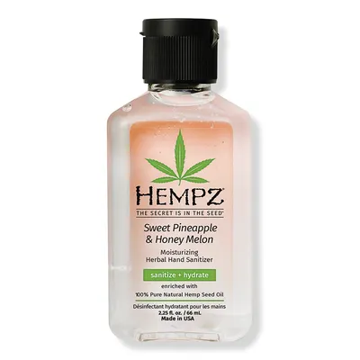 Hempz Travel Size Sweet Pineapple & Honey Melon Moisturizing Hand Sanitizer