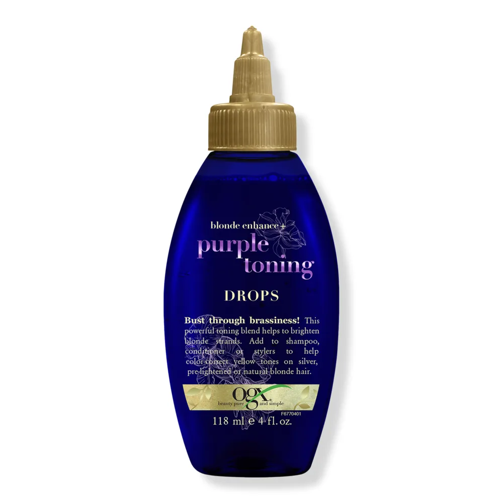 OGX Blonde Enhance + Purple Toning Drops