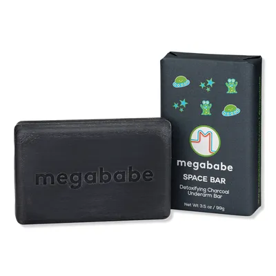 megababe Space Bar Detoxifying Charcoal Underarm Bar