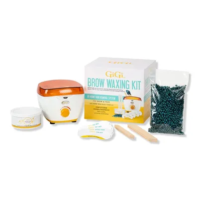 Gigi Brow Waxing Kit At-Home Hair Removal System