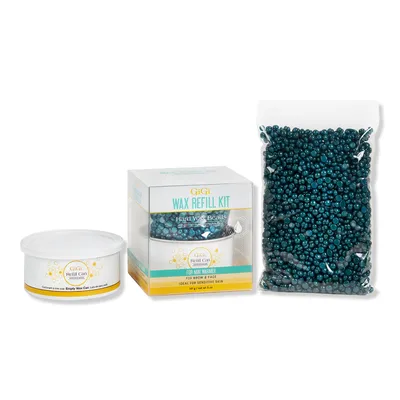 Gigi Wax Refill Kit, Hard Wax Beads and Refill Can