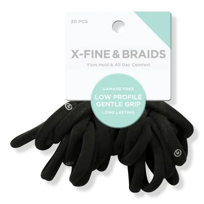 GIMME beauty X-Fine & Braids Black Bands