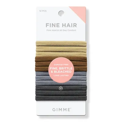 GIMME beauty Fine Hair Multi-Color Neutral Bands