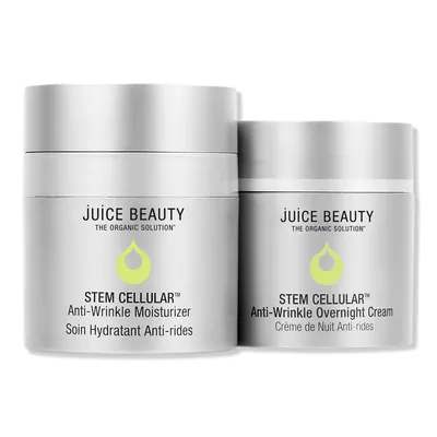 Juice Beauty Stem Cellular Anti-Wrinkle Best Sellers Day & Night Moisturizers Kit