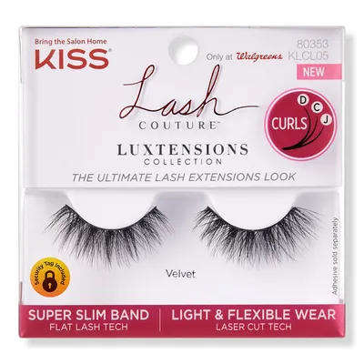 Kiss Lash Couture Luxtensions, Velvet