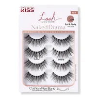 Kiss Lash Couture Naked Drama Multipack, Ruffle