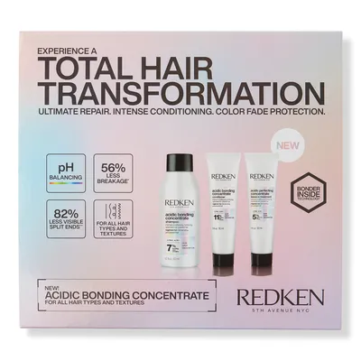 Redken Acidic Bonding Concentrate Travel Kit for Damaged Hair