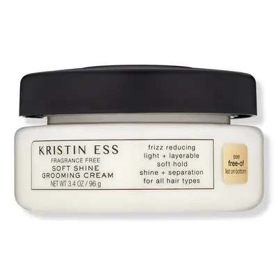 KRISTIN ESS HAIR Fragrance Free Soft Shine Grooming Cream - Definition + Frizz Control
