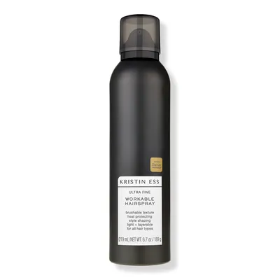 KRISTIN ESS HAIR Ultra Fine Workable Hairspray with Heat Protectant + Flexible Hold