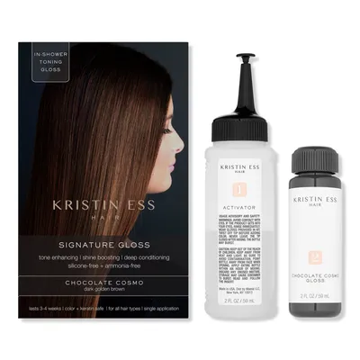 KRISTIN ESS Hair Signature Gloss - Shine Boosting + Tone Enhancing, Ammonia Free