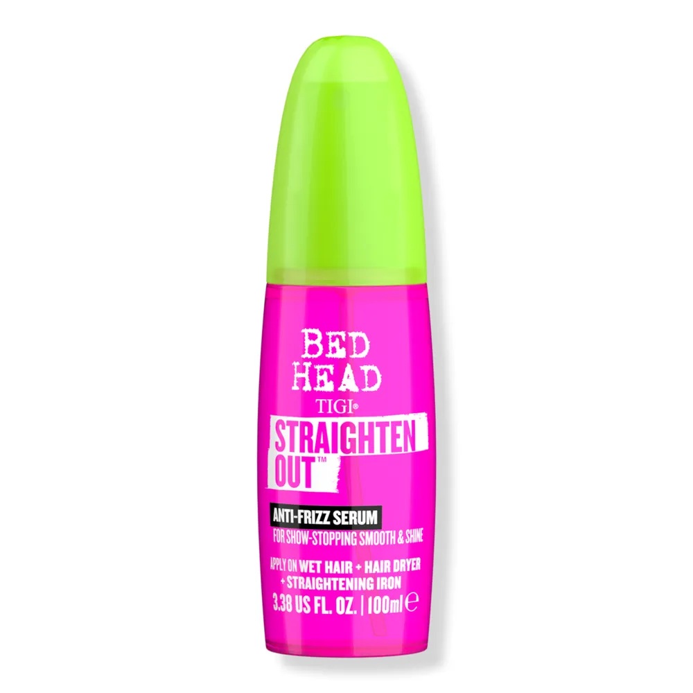 Bed Head Straighten Out Anti Frizz Serum For Smooth Shiny Hair