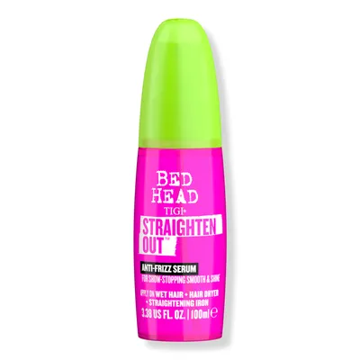 Bed Head Straighten Out Anti Frizz Serum For Smooth Shiny Hair
