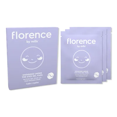 florence by mills Swimming Under the Eyes Gel Pads - 3 pack