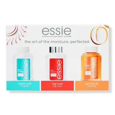 Essie Art Of The Manicure Nail Care Trio Kit