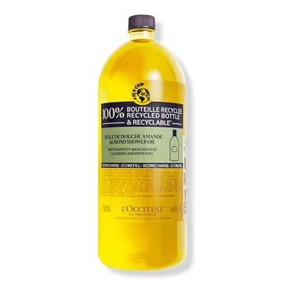 L'Occitane Almond Cleansing and Softening Shower Oil