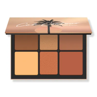 Smashbox Cali Contour Blush, Highlighter, & Bronzer Face Palette 