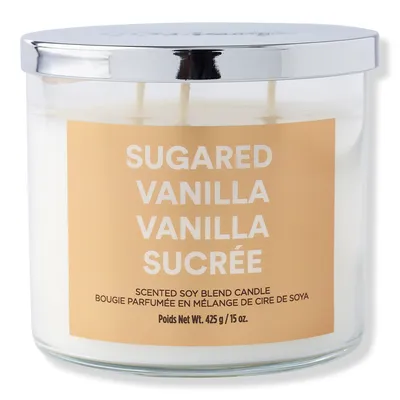 ULTA Beauty Collection Sugared Vanilla Scented Soy Blend Candle