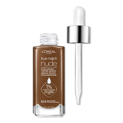True Match Nude Hyaluronic Tinted Serum - 10.5-11 Rich Deep