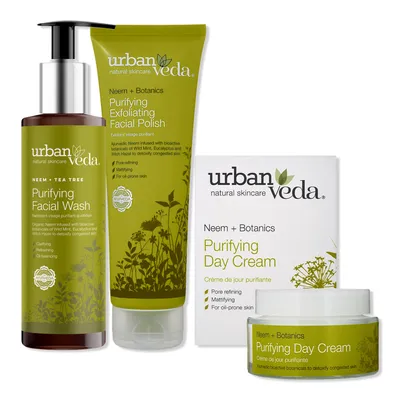 Urban Veda Neem & Tea Tree Purifying Skincare Heroes