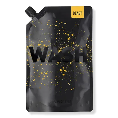 Beast Gold Body Wash Pouch