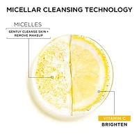 SkinActive Micellar Cleansing Water with Vitamin C