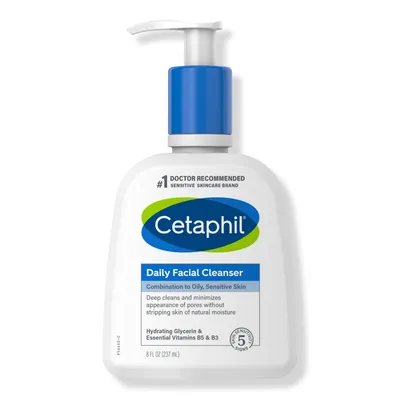 Cetaphil Daily Facial Cleanser Face Wash for Sensitive Skin