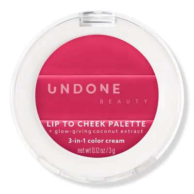 Undone Beauty Lip to Cheek Cream Palette