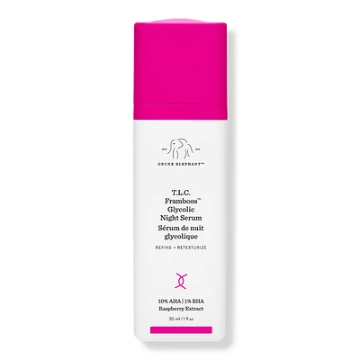 T.L.C Framboos Glycolic Resurfacing Night Serum - 1.0 oz