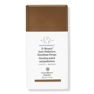Drunk Elephant D-Bronzi Anti-Pollution Bronzing Drops with Peptides