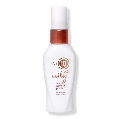 It's A 10 Coily Miracle Leave-In Product With Benefits