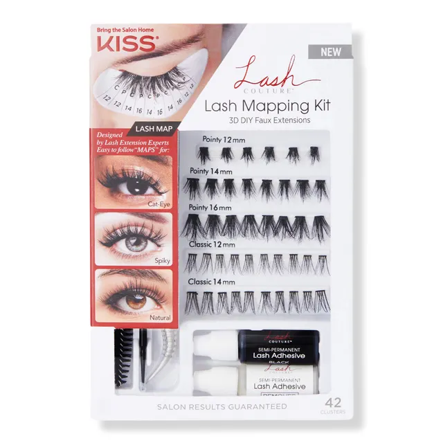 Kiss Lash Couture Rebel False Eyelashes, Downtown Girl