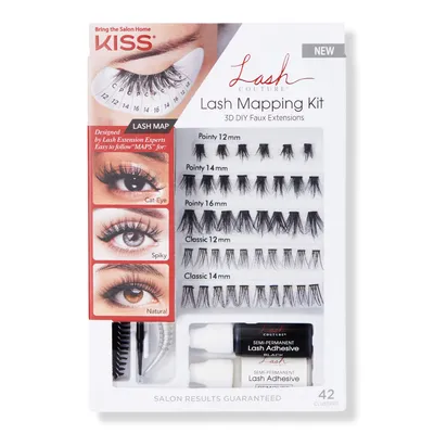 Kiss Lash Couture Faux Extensions Lash Mapping Kit