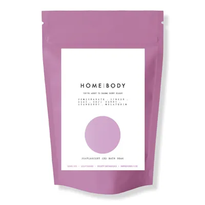 Homebody You're About To Become Berry Sleepy Pearlescent CBD Bath Soak