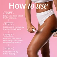 Instant Airbrush Tan Wash Off - Light Medium