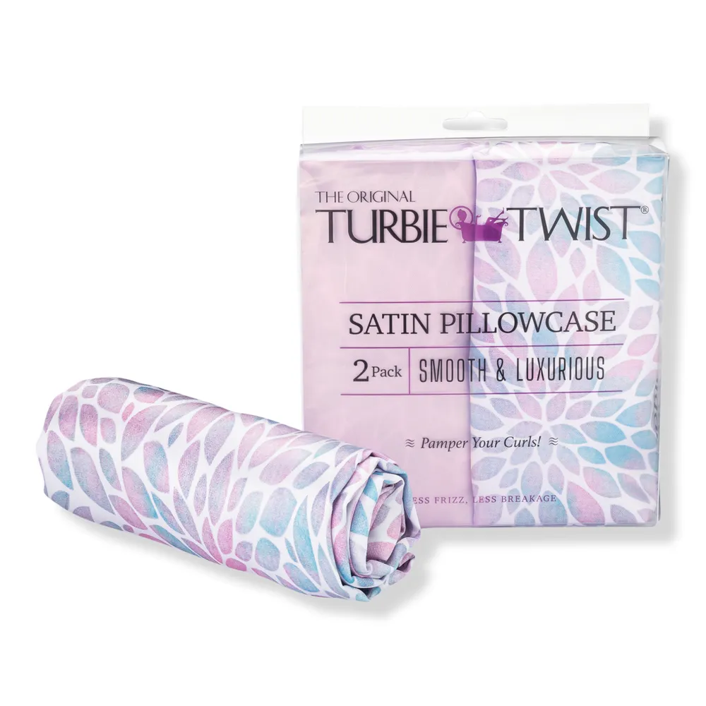 Turbie Twist Satin Pillowcases Set