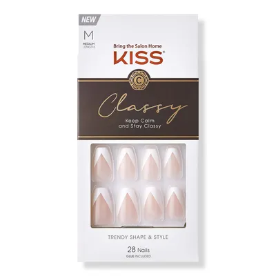 Kiss Silk Dress Classy Ready-To-Wear Fake Nails