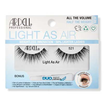 Ardell Light as Air False Lash #521 with Bonus DUO Adhesive