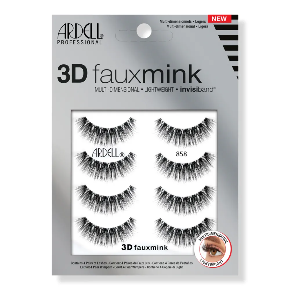 Ardell 3D Faux Mink Multipack Lashes #858
